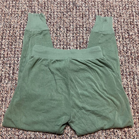 Aerie Olive Green Jogger Sweatpants, Size XS - Picture 3 of 7